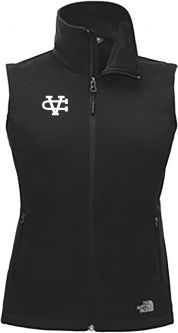 The North Face Ladies Soft Shell Vest, Black